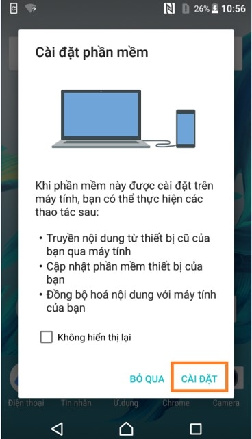 Hướng dẫn cập nhật và sửa lỗi phần mềm cho smartphone Sony 1