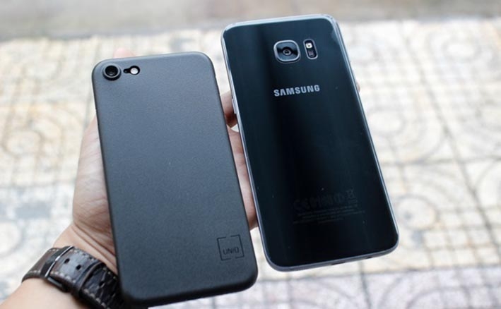 iPhone 7 Jet Black khoe sắc cùng Galaxy S7 edge đen, máy nào đẹp hơn? 14