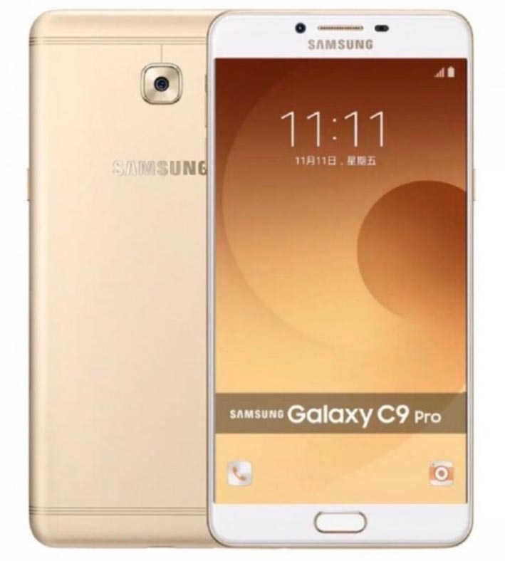 Galaxy C9 Pro hoàn toàn lộ diện với thiết kế đẹp mắt Galaxy C9 Pro hoàn toàn lộ diện với thiết kế đẹp mắt
