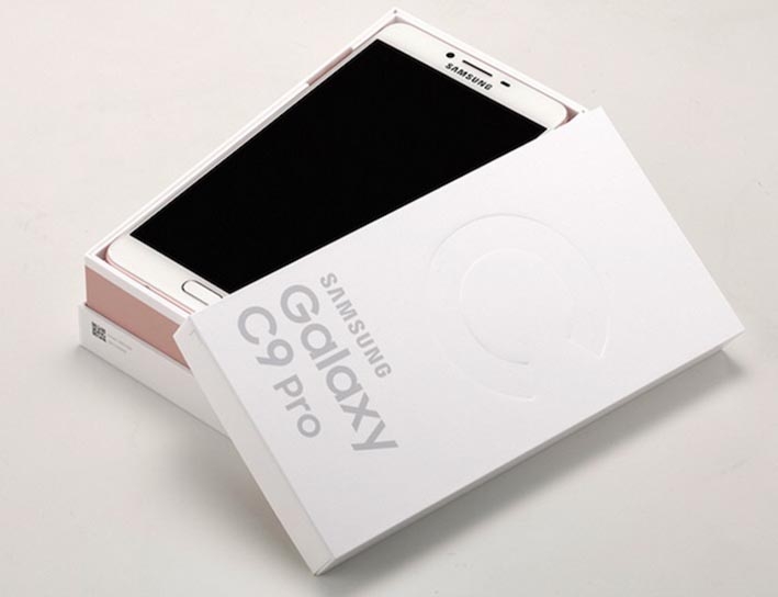 Galaxy C9 Pro hoàn toàn lộ diện với thiết kế đẹp mắt Galaxy C9 Pro hoàn toàn lộ diện với thiết kế đẹp mắt