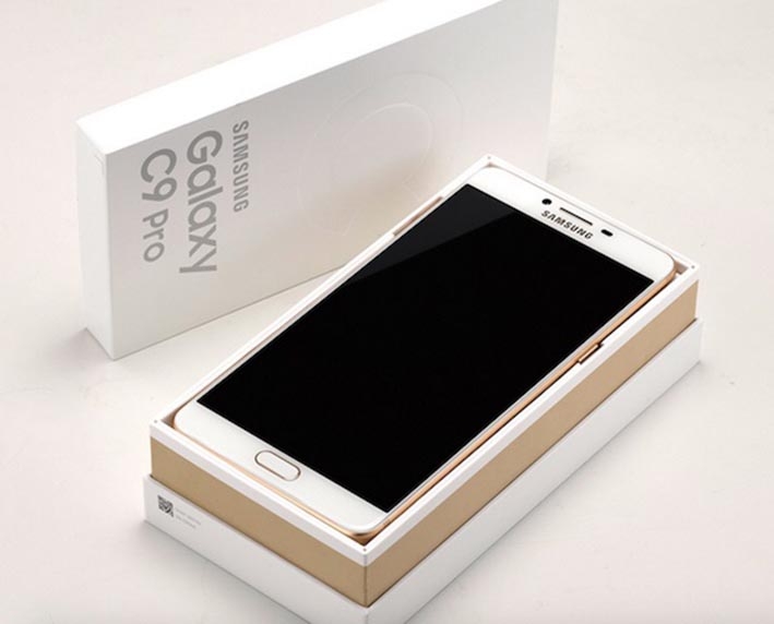 Galaxy C9 Pro hoàn toàn lộ diện với thiết kế đẹp mắt Galaxy C9 Pro hoàn toàn lộ diện với thiết kế đẹp mắt