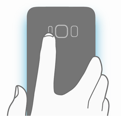 Cụm phím ảo lạ mắt của Samsung Galaxy S8 1
