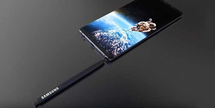 Bất ngờ xuất hiện video mặt trước của Galaxy Note 8 1