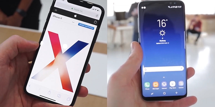 iPhone X đọ sức Galaxy S8: cuộc đối đầu giữa 2 siêu phẩm 2017 1