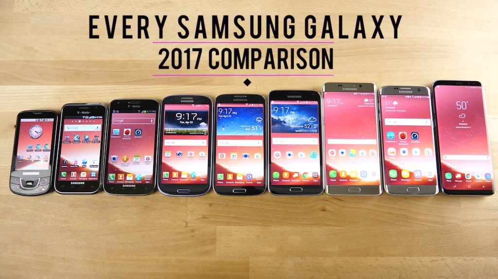 So sánh toàn diện 8 đời Galaxy S chỉ trong 1 video 1
