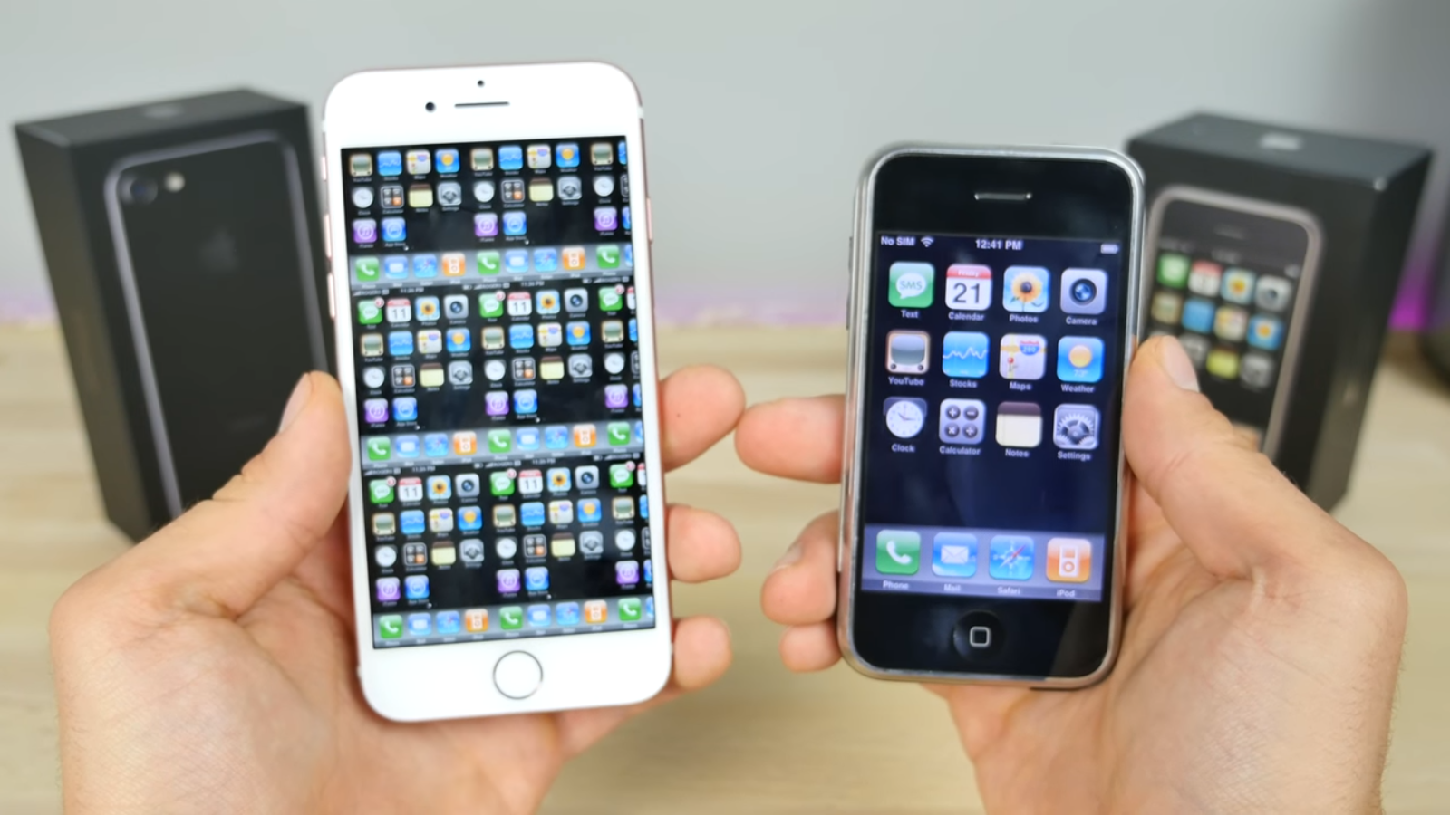 So sánh iPhone 7 với iPhone đời đầu, 9 năm qua Apple đã làm được gì? 9