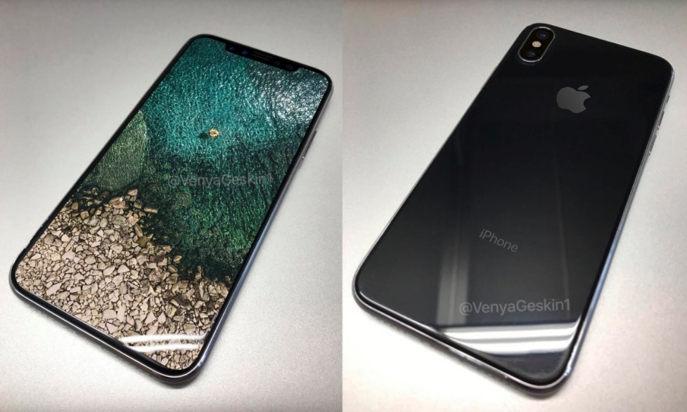 Thêm hình ảnh khẳng định iPhone 8 có màn hình tràn cạnh, camera kép dọc 1