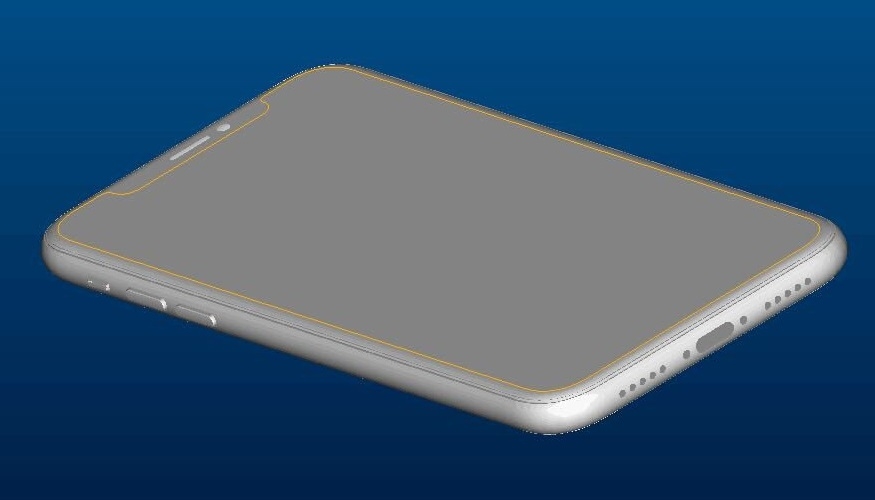 Thêm hình ảnh khẳng định iPhone 8 có màn hình tràn cạnh, camera kép dọc 2