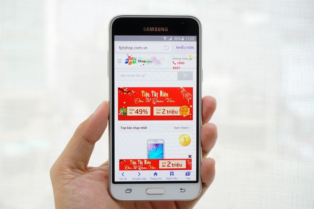 3 điểm nhấn thiết kế của Galaxy J3 thu hút mọi ánh nhìn
