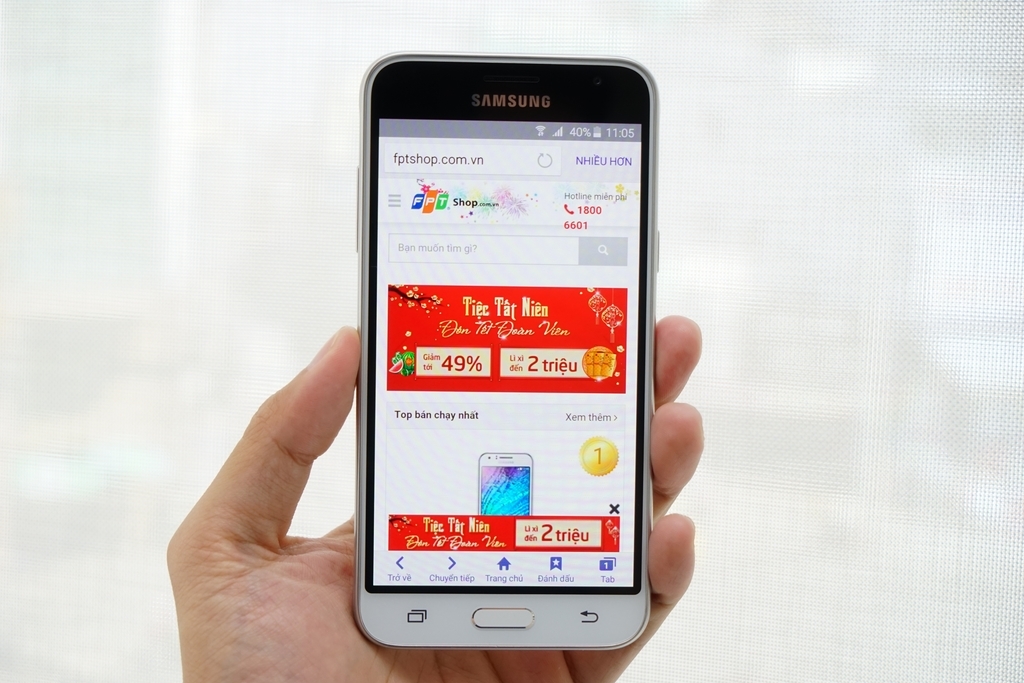 Samsung Galaxy J3 - Smartphone giá rẻ đáng mua nhất