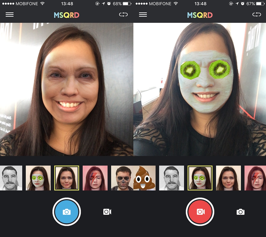 MSQRD - Ứng dụng selfie thực tế ảo cực độc cho iOS MSQRD - Ứng dụng selfie thực tế ảo cực độc cho iOS