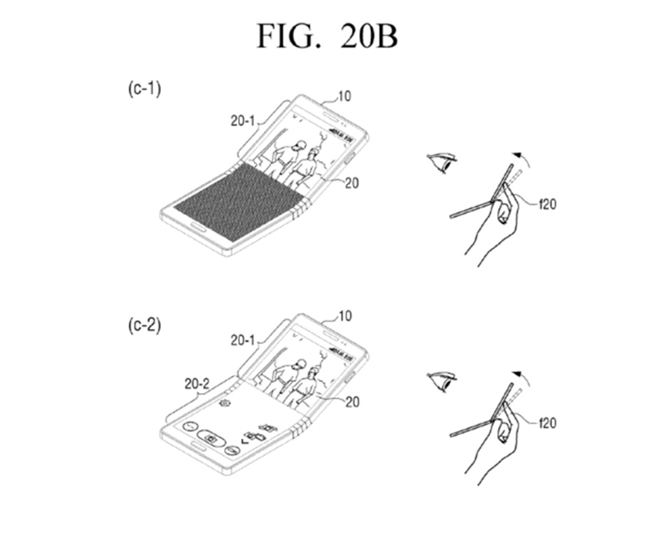 Samsung đăng kí sáng chế cho điện thoại màn biến hình Samsung đăng kí sáng chế cho điện thoại màn biến hình