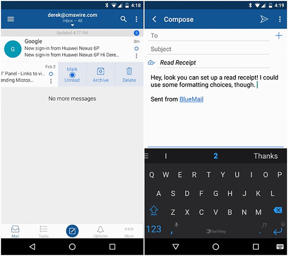 Những ứng dụng thay thế tuyệt vời cho Gmail Những ứng dụng thay thế tuyệt vời cho Gmail