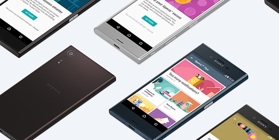 Tiện ích ứng dụng trên Xperia XZ