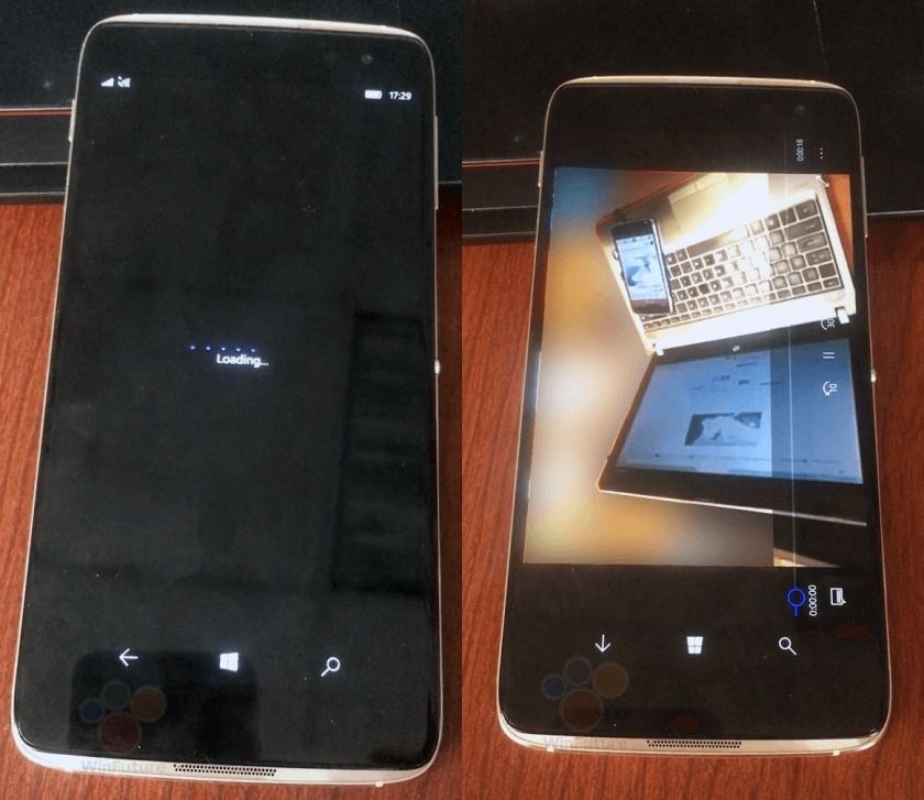 Alcatel Idol 4 Pro chạy W10M lộ ảnh đời thực