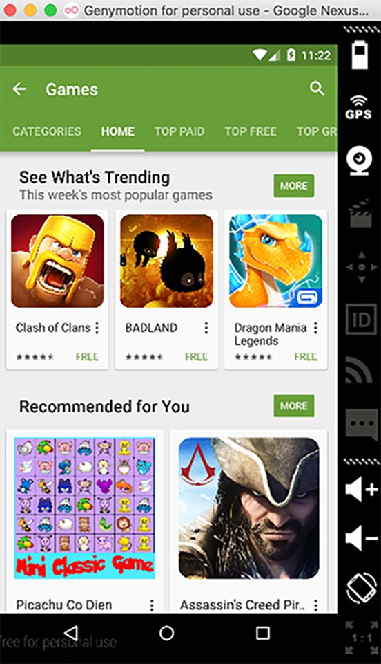 Cài đặt giả lập Android trên máy tính PC