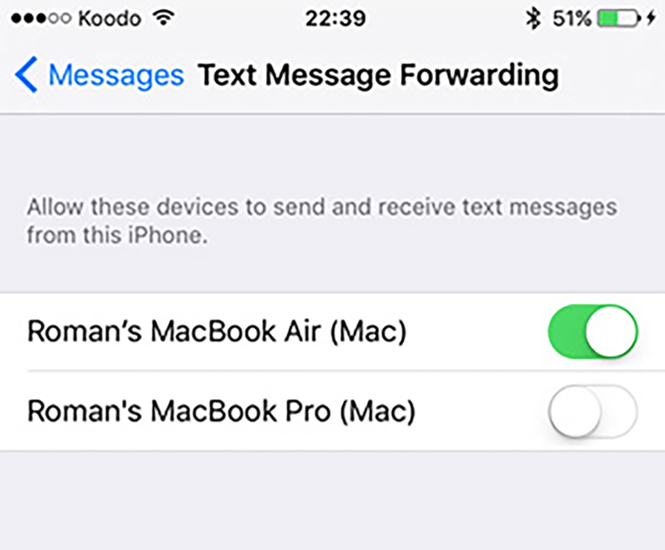 Nhắn tin bằng Macbook mà không cần cầm iPhone Nhắn tin bằng Macbook mà không cần cầm iPhone