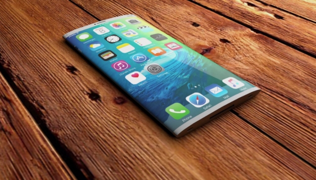 iPhone năm sau sẽ có 2 cạnh cong, nút Home trong màn hình