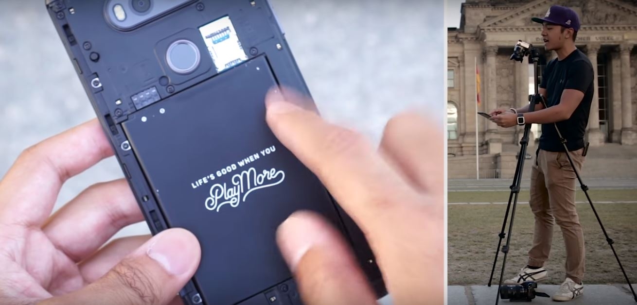 Thử nghiệm thả rơi LG V20 từ độ cao tới 2 mét