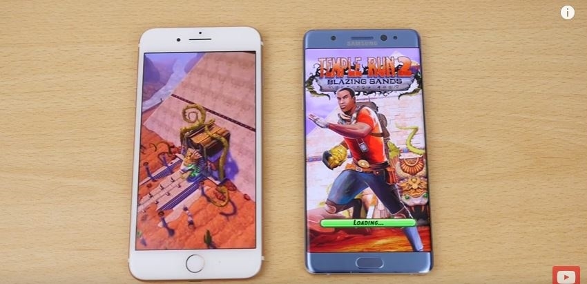 Thử nghiệm tốc độ xử lý ứng dụng giữa iPhone 7 và Galaxy Note 7