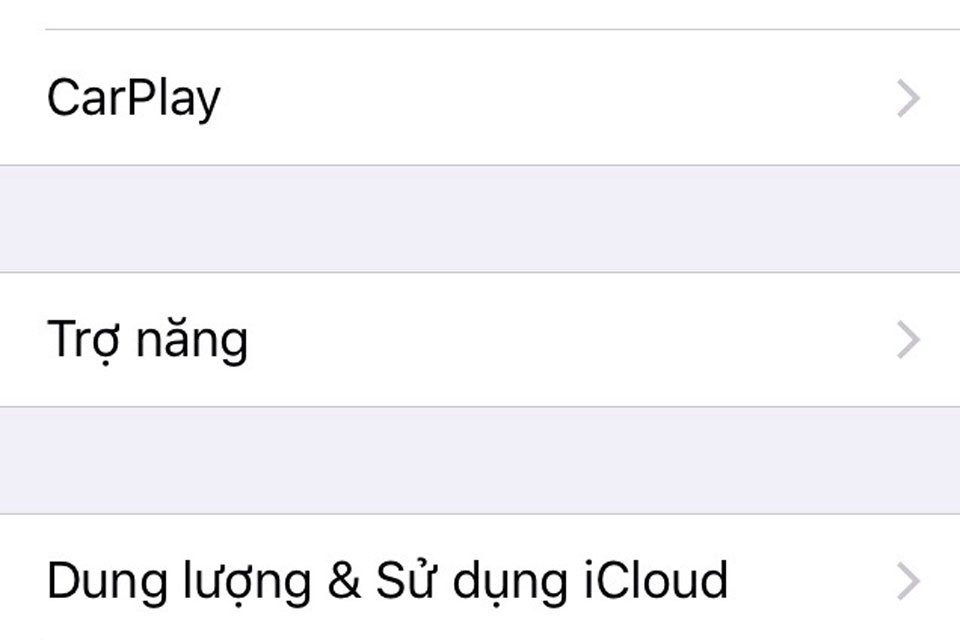 Tắt chức năng Shake to Undo Tắt chức năng Shake to Undo