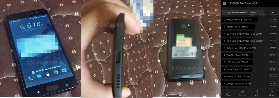 Lộ diện hình ảnh thực tế của HTC M10 (HTC 10)