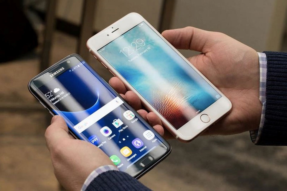 Galaxy S7 Edge đọ pin với iPhone 6s Plus, S6 Edge+ và Note 5