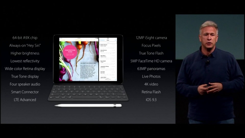 Apple ra mắt iPad Pro 9.7 inch Apple ra mắt iPad Pro 9.7 inch