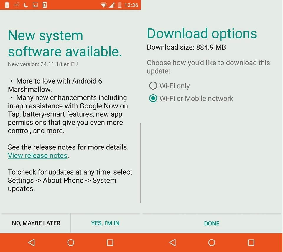 Moto X update Android 6.0