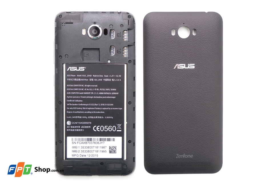 Trên tay Asus Zenfone Max: Smartphone pin siêu khủng