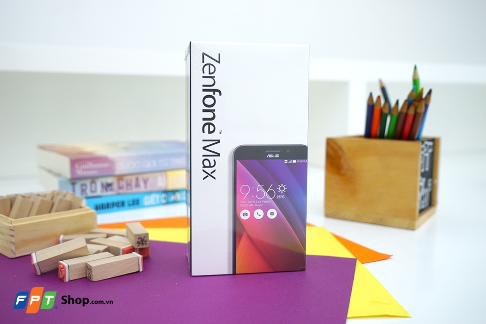 Trên tay Asus Zenfone Max: Smartphone pin siêu khủng