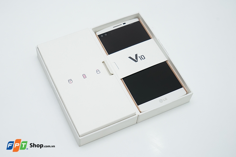 Mở hộp và trên tay LG V10