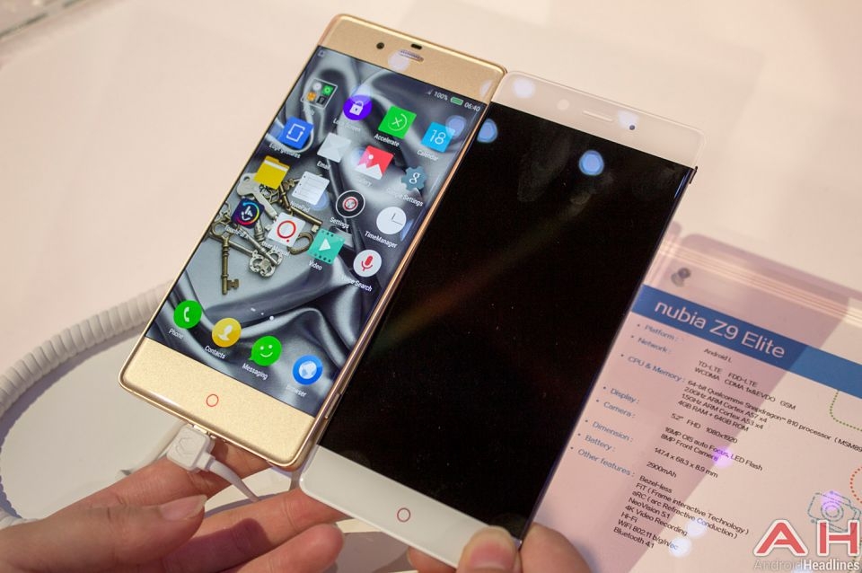 Ngây ngất trước vẻ đẹp của smartphone không viền đến từ ZTE