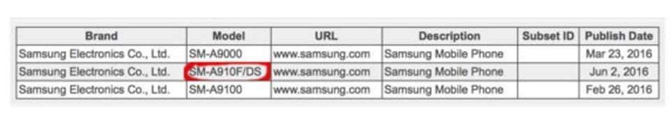 Samsung Galaxy A9 Pro sẽ có thêm 2 phiên bản quốc tế