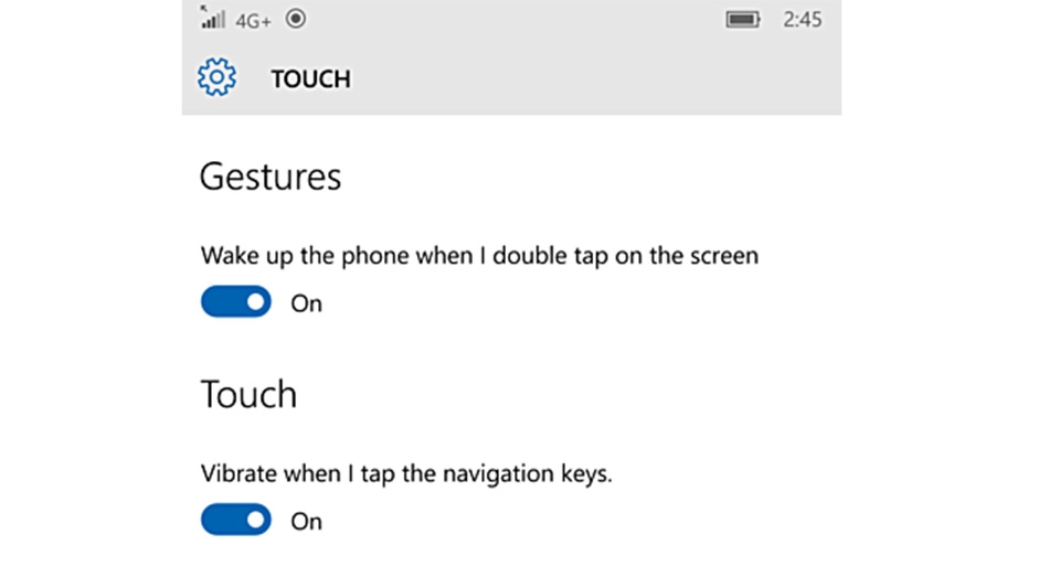 Lumia 950/950XL nhận được tính năng chạm đúp để đánh thức màn hình Lumia 950/950XL nhận được tính năng chạm đúp để đánh thức màn hình