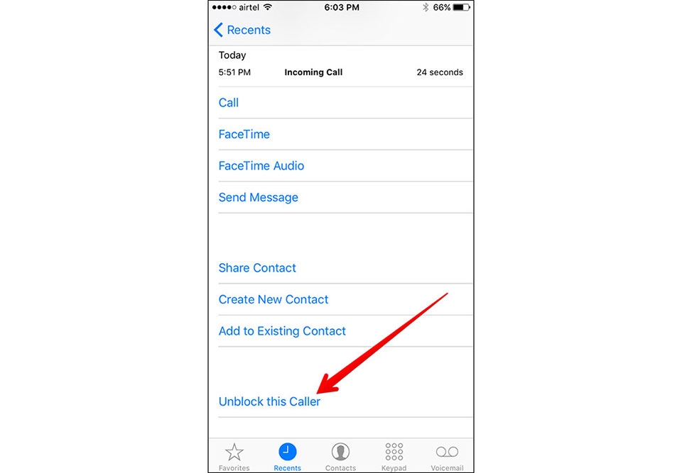 Chặn cuộc gọi, tin nhắn và FaceTime trên iPhone