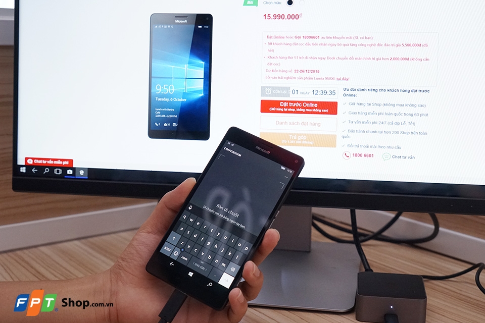 Lumia 950 XL Continuum