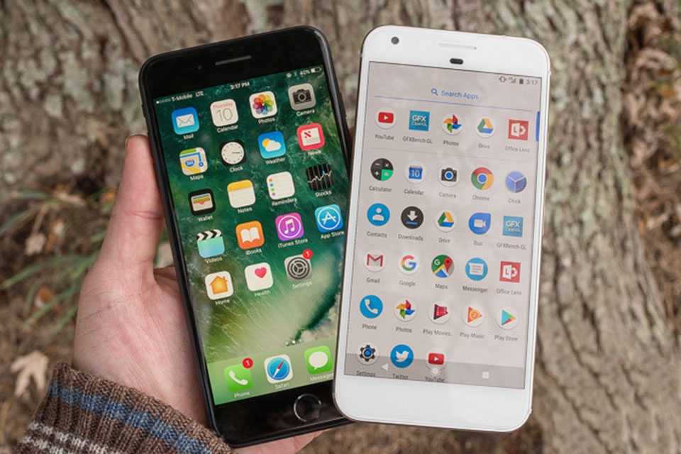 iPhone 7 Plus vs Google Pixel XL