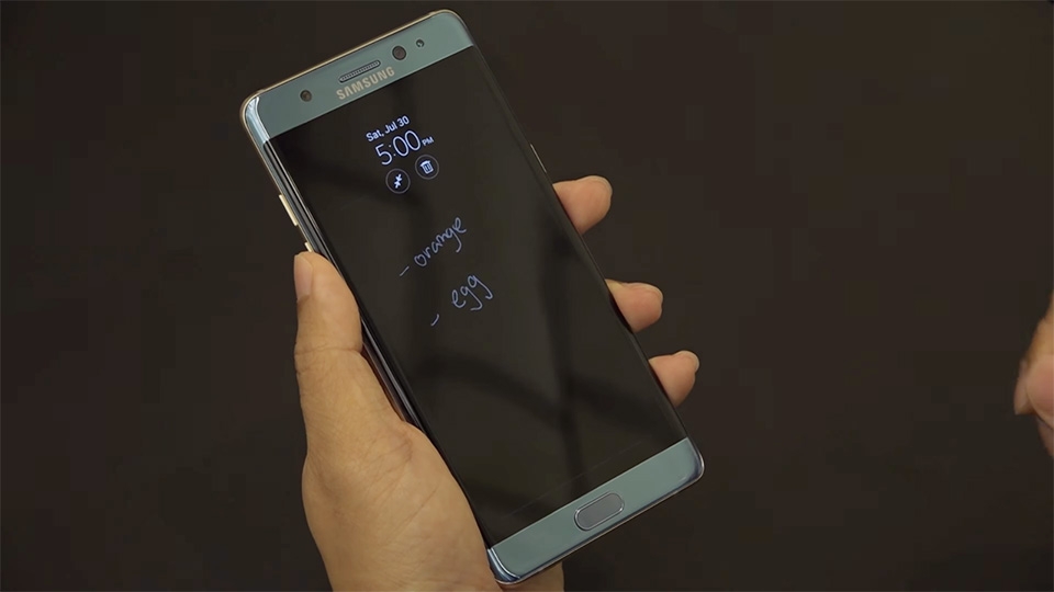 Tìm hiểu màn hình chờ Always On của Galaxy Note 7