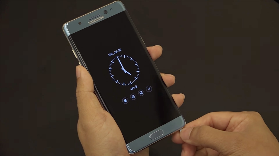Tìm hiểu màn hình chờ Always On của Galaxy Note 7