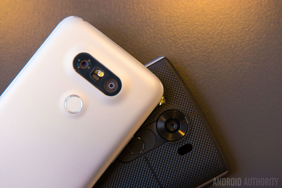 Ngắm nhìn sự lột xác hoàn toàn của LG G5 so với LG V10