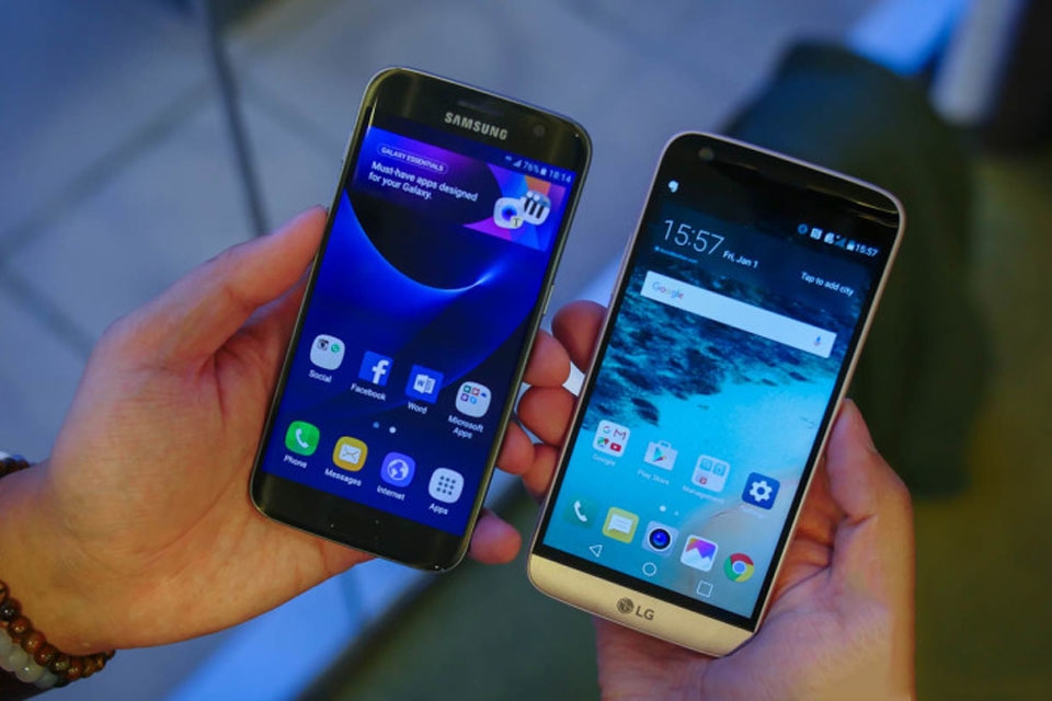 LG G5 vs Samsung Galaxy S7/S7 Edge : Ai mới là kẻ chiến thắng