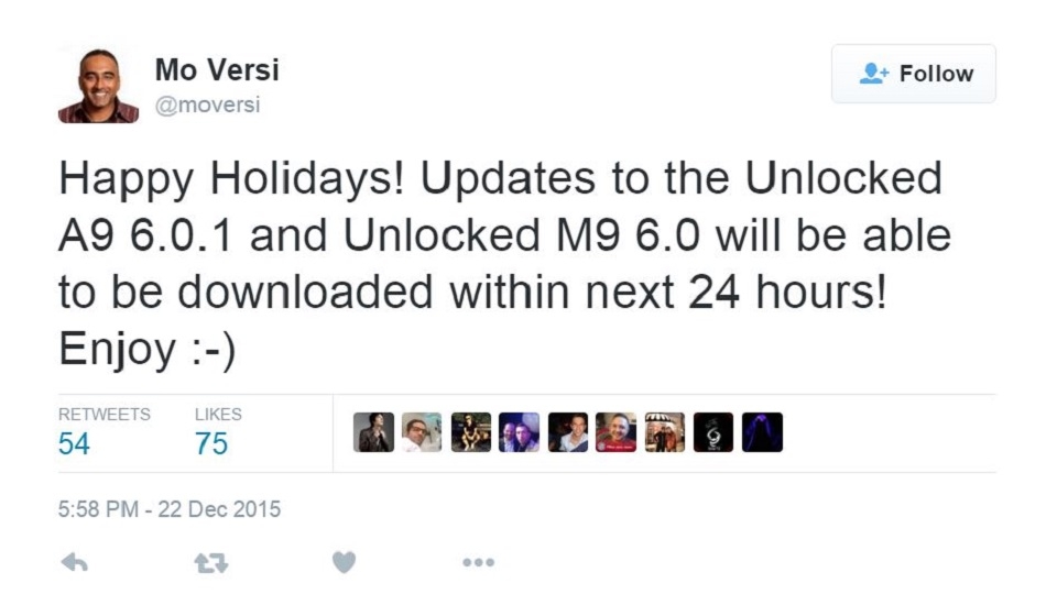 HTC One A9 và One M9 cập nhật Android 6.0