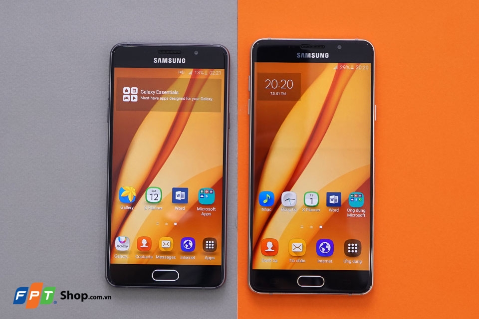 Trên tay Samsung Galaxy A 5( 2016), Galaxy A7 (2016)