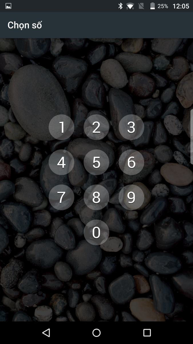 BlackBerry Priv Picture Pasword