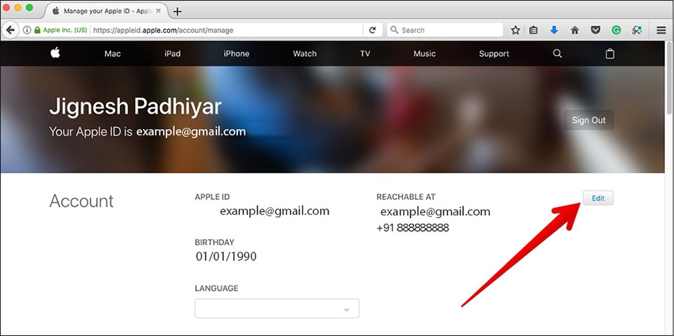 Thay đổi Apple ID từ bên thứ ba sang mail Apple Thay đổi Apple ID từ bên thứ ba sang mail Apple