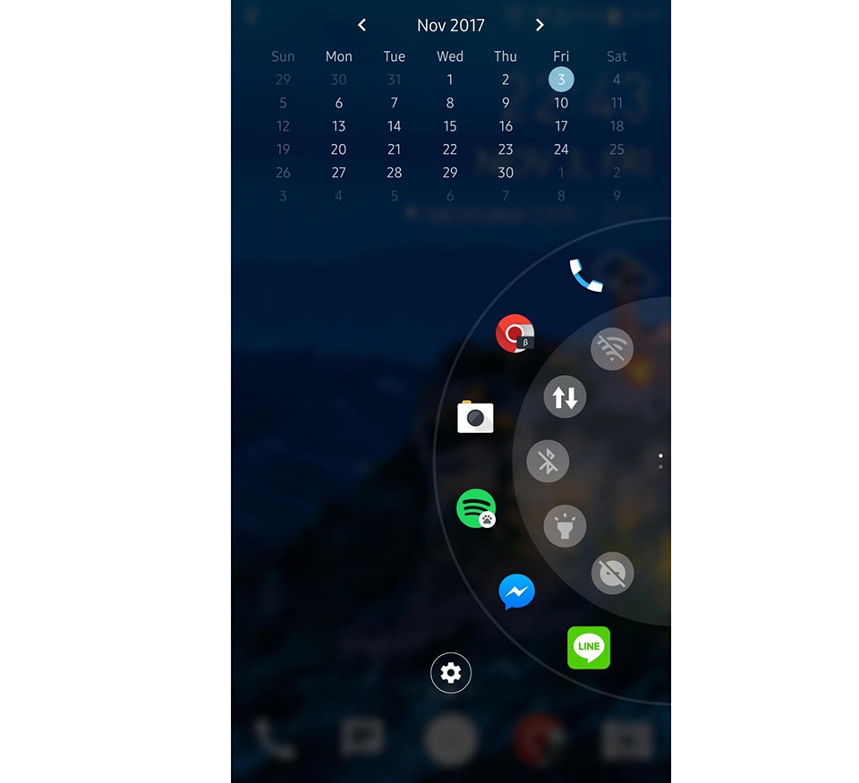 Trải nghiệm Edge Launcher của U11 Plus trên HTC U11