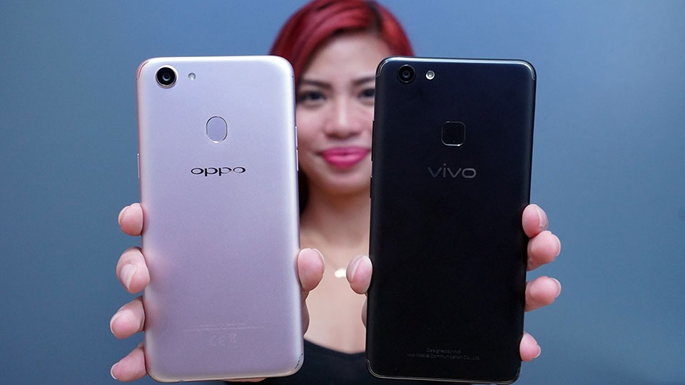 So sánh OPPO F5 vs Vivo V7 Plus So sánh OPPO F5 vs Vivo V7 Plus