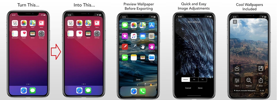Ứng dụng Notcho sẽ giúp bạn ẩn tai thỏ trên iPhone X