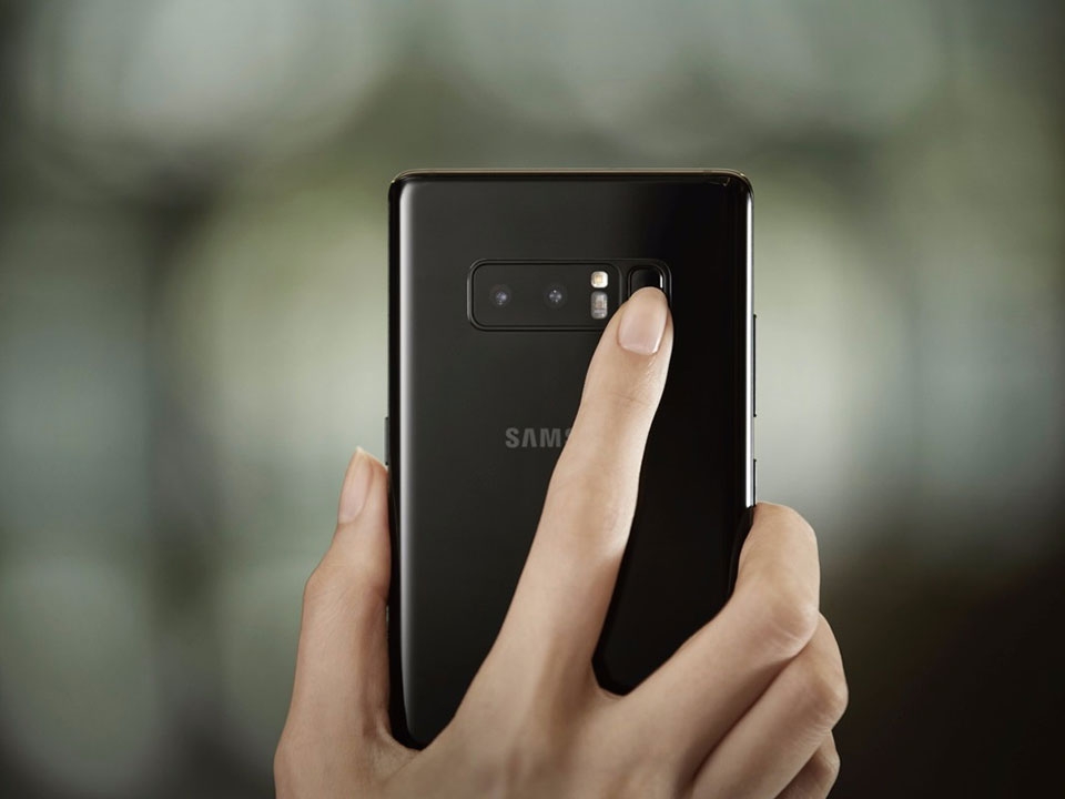 Đừng quên những cử chỉ vân tay trên Galaxy Note 8